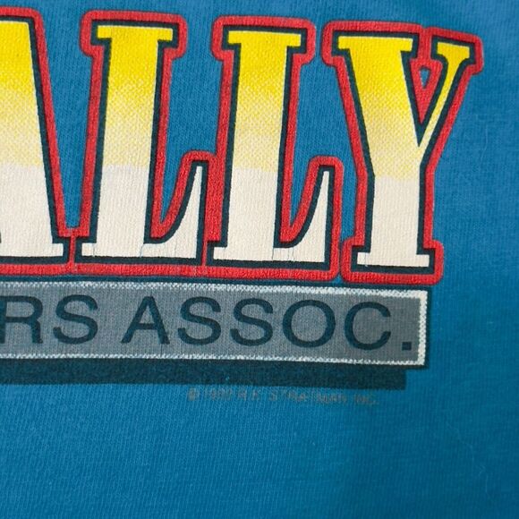 1992 Harley Davidson Beach Rally T-Shirt 2-Sided Carolina HD Motorcycle Tee Sz M - Picture 6 of 7